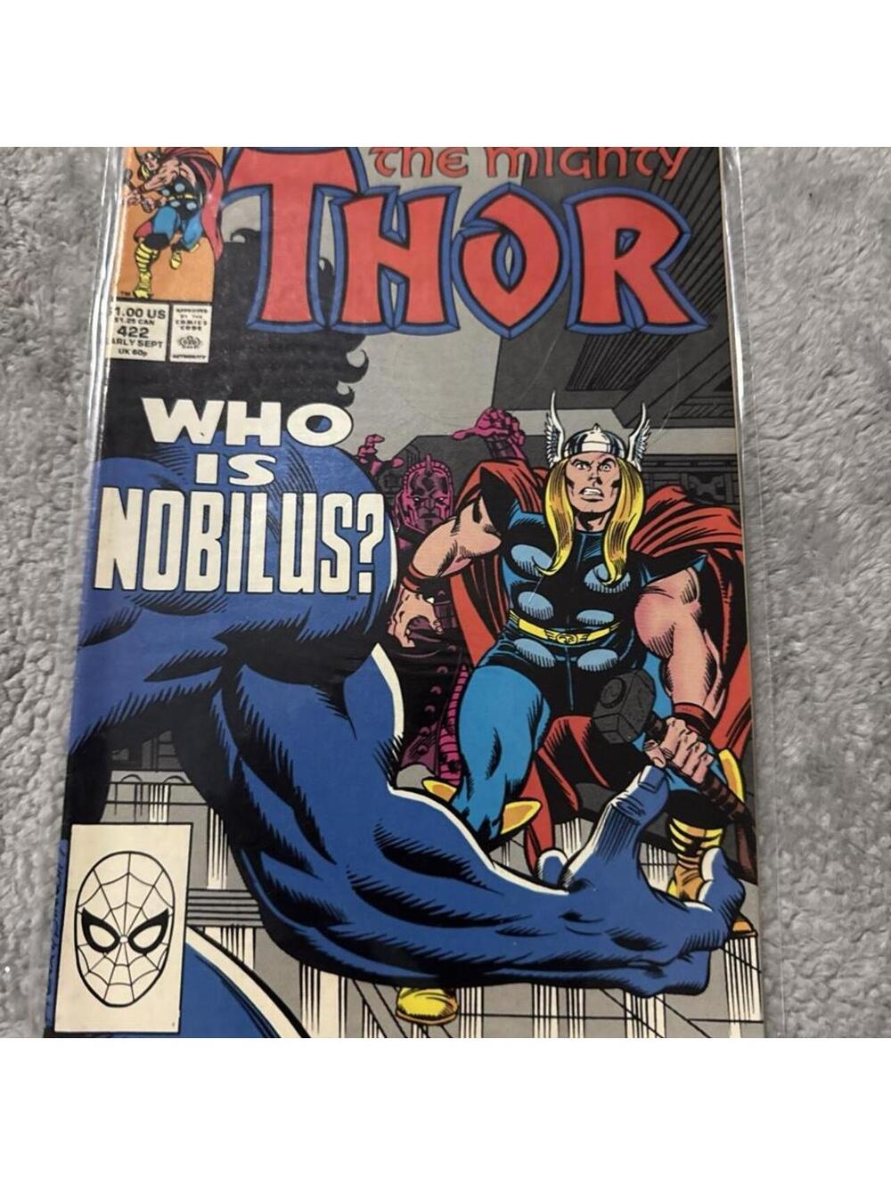 Marvel Thor #422 comic book